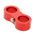 thumbnail image 5 of DYNWAVECA Car Fuel Hose Separator Clamp Hose Fitting Adapter, Aluminum Alloy - AN8 Red, Multi, 5 of 5