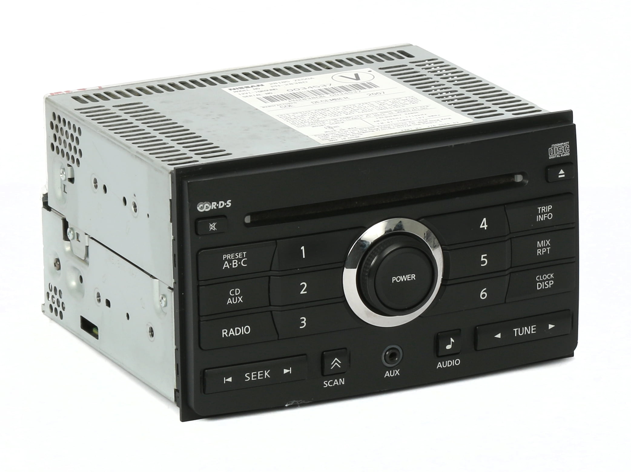 1 Factory Radio 638-50825-D AM FM Radio CD Player Fits 08 Maxima Fits select: 2008 NISSAN MAXIMA