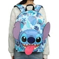 thumbnail image 4 of Pre-Owned Disney Stitch 3D Character 17" Backpack, 4 of 8