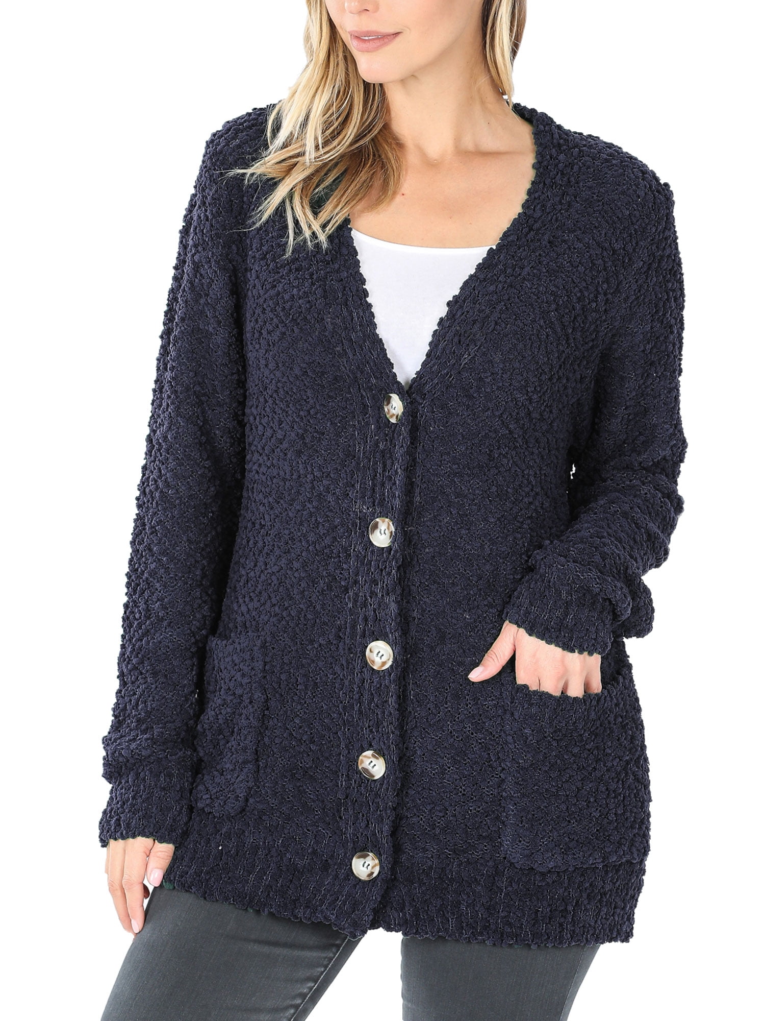 popcorn cardigan walmart
