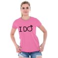 thumbnail image 4 of I Do Bridal Squad Bride Bachelorette Womens Fitted Plus Size Graphic Tee Brisco Brands 2X, 4 of 5