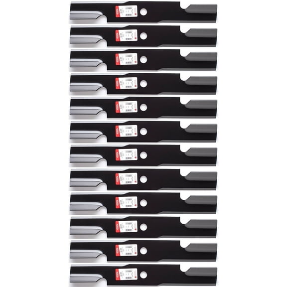 12PK Oregon 92-209 High Lift Blades for Exmark 60” Lazer Z X-Series LZX940EKC606W0