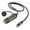100cm, variant on Waterproof RJ45 Coupler Connectors, Highly Speed Data Transfer CAT6 Ethernet Cable Extender Dustproof RJ45 Coupler