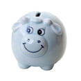 thumbnail image 1 of Banco de cerámica de dibujos animados lindo banco de ahorro de dinero para niños niñas niño azul Oveja azul Gloria banco de dinero de cerámica, 1 of 9