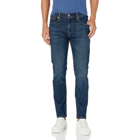 Levis Mens 512 Slim Taper Fit Jeans 34W x 29L Red Haze Indigo - Stretch