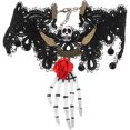 thumbnail image 1 of Collier Halloween Élégant Collier Femme Fille Collier Style Gothique Punk Collier, 1 of 8
