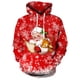 thumbnail image 2 of Sudadera con capucha y estampado 3D de Papá Noel para hombre y mujer, ropa divertida de Navidad, sudadera con capucha unisex para hombre y mujer, 2 of 4