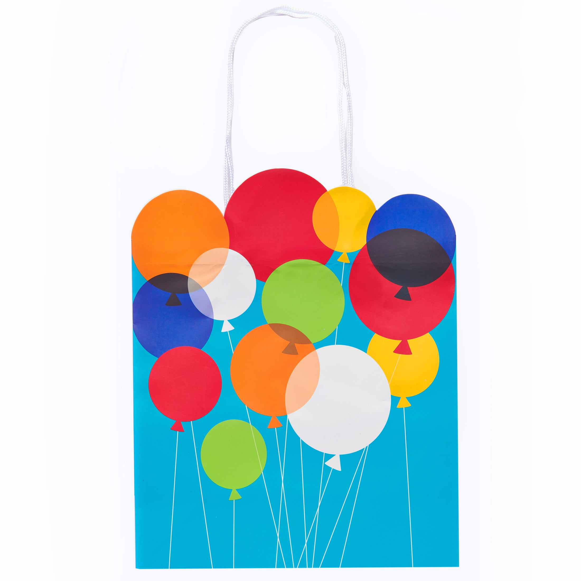 American Greetings 15.5 in. Extra Large Gift Bag, Birthday Balloons (1-Count)