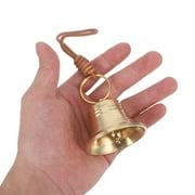 LOLIPPYY Retro Style Solid Brass Wall Mounted Doorbell Pendant for Home and Garden Decorative Use