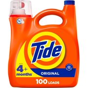 Laundry Detergent Liquid, Original Scent, HE Compatible, 100 Loads, 132 fl oz, Laundry Detergent, Liquid Laundry Detergent (Packaging May Vary)