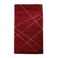 thumbnail image 3 of Glitzy Rugs UBSLSM188L0026A9 5 x 8 ft. Hand Knotted Gabbeh Silk Mix Rectangle Area Rug, Red, 3 of 5