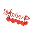 thumbnail image 1 of Valentine's Day Love Sign Rustic Table Decor Holiday Tiered Tray Decor With Wooden Base Freestanding Love Metal Word Sign For Home Tabletop Centerpiece Mantel Shelf Fireplace, 1 of 8