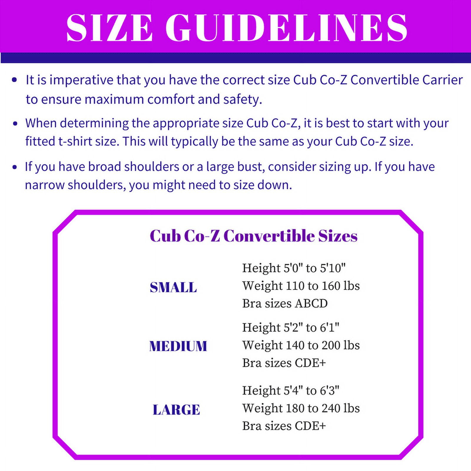 Lil' Cub Hub Cub Co-Z Convertible Carrier - Wildflowers, Small