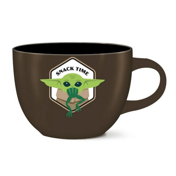Star Wars The Mandalorian The Child Snake Time 24oz Ceramic Soup Mug