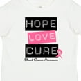 thumbnail image 4 of Inktastic Breast Hope Love Cure Boys or Girls Toddler T-Shirt, 4 of 5