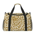 thumbnail image 1 of Disketp Gold Drops Bolsa de Viaje Tipo Duffle, Bolso de Mano para Fin de Semana para Mujer, Bolsa de Gimnasio Ligera para Hombre, Esencial para Viajes, 1 of 7