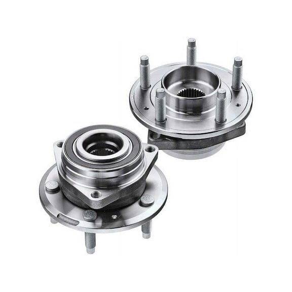Front Wheel Hub Assembly Set 2 - Compatible with 2018 - 2021 Chevy Equinox 2019 2020