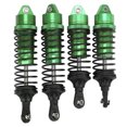 thumbnail image 1 of Front Rear Suspension Damper, Wear Resistant Adjustable Height RC Front Rear Shock Absorbers Easy Disassembly   For 1/10 Off Road Vehicles Green, 1 of 8