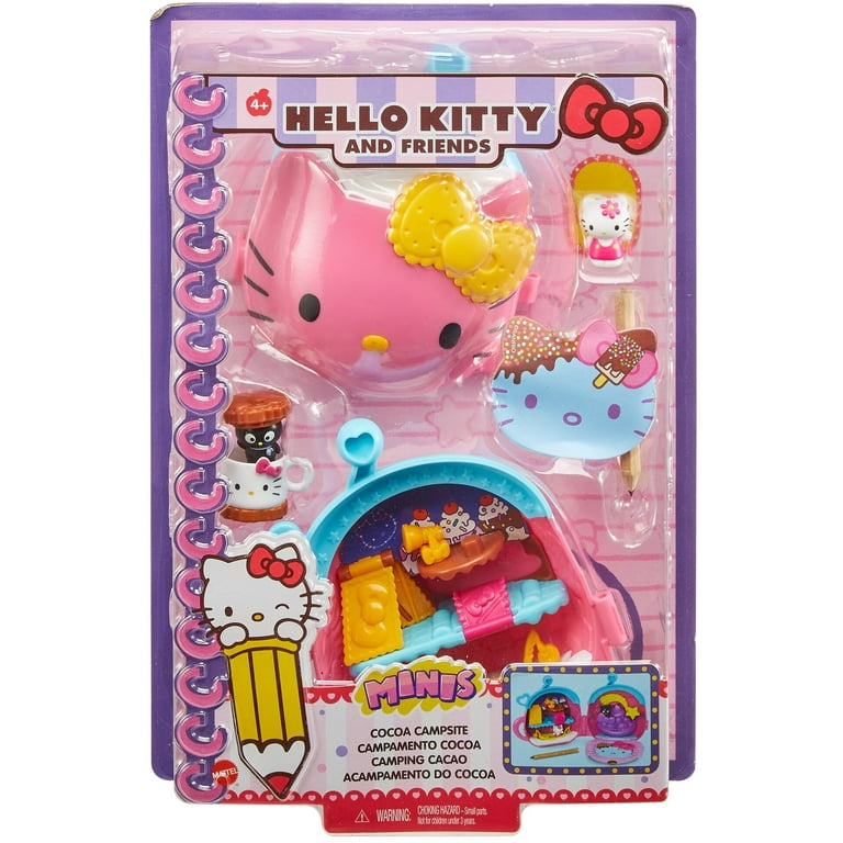 Hello Kitty and Friends Minis Cocoa Camp Action Figure Set 7 Pieces