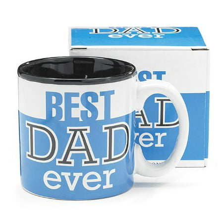Best Dad Ever 13Oz Coffee Mug Great for Fathers Day or Birthday (1, (Best Coffee For Sale)