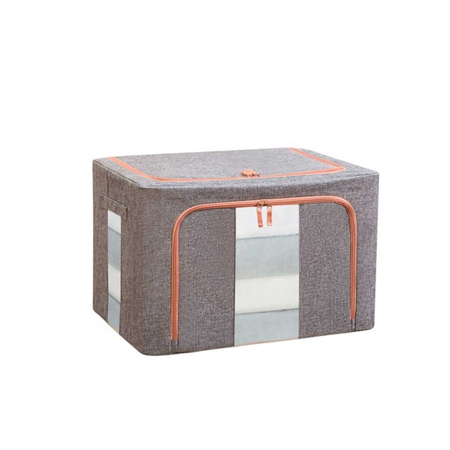 Caja de almacenamiento de gran capacidad, organizador de ropa y zapatos, bolsa de libros, manta, ropa de cama, armario, organizadores de sala de Almacenamiento y organización del hogar 60x42x40CM Advancent HA066178-03