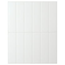 Smart Tiles Peel and Stick Backsplash, 5 Adhesive Tiles, Morocco White, 11.43"x9"