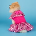 thumbnail image 5 of Doggy Parton, Dog Clothes, Ruffle Sweater and Skirt Two Piece Pet Set, Pink, XXL, 5 of 13