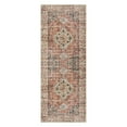 thumbnail image 3 of Lahome Oriental Washable Kitchen Runner Rug Non Slip, 2x8 Runners for Hallways with Rubber Backing, Vintage Soft Long Carpet for Bathroom Laundry Bedroom,Terracotta, 3 of 8
