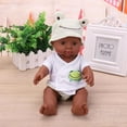 thumbnail image 2 of Muñecas Recién Nacidas de Vinilo Pulgadas, Muñeca Negra Infantil Afroamericana para Niña Cumpleaños de - Ver Sunnimix Muñecas negras de la vida real, 2 of 8