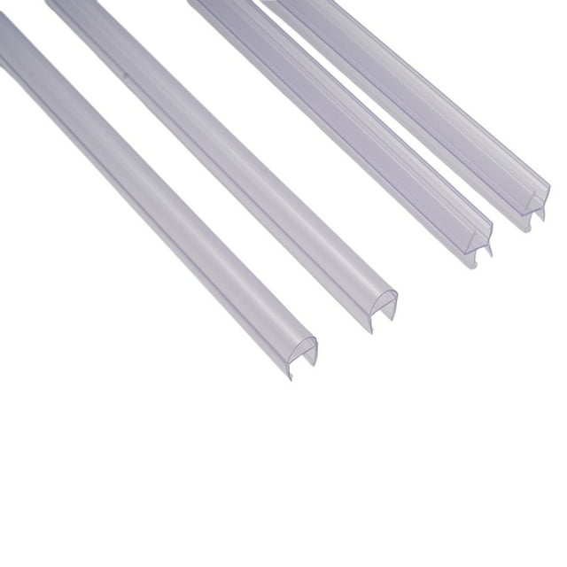Porte en Verre de Salle de Bain de 1M Bande Imperméable Semi-Circulaire en Forme de D Bande de Bulle