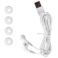 thumbnail image 2 of Bouchons d'Oreilles pour Thérapie par Lumière Rouge - Écouteurs Infrarouges pour Soulagement du Stress et Réduction du Bruit, Design en Silicone Doux avec Isolation Sonore 30dB, Rechargeable par USB pour Dormir, Voyager et Travailler, 2 of 9