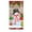 V, variant on Christmas Savings Clearance! VWRXBZ Christmas Door Cover Decoration Tapestry Holiday Party Door Curtain Tapestry Door Cover Santa Decoration