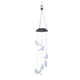 thumbnail image 2 of Luces de pájaros impermeables para patios de jardín Campanas de viento solares LED que cambian de color, 2 of 8