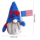 thumbnail image 2 of Muñeca Sin Rostro, Muñeco De Gnomo De Peluche Del Día De La Independencia, Decoración Suave Y Encantadora Para El Hogar Para Sofá De Escritorio Sweethay HA046841-01, 2 of 6