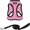 Harness Leash Bundle (Pink/Black Trim), variant on Voyager Step-In Air All Weather Mesh Harness & Reflective Dog Leash Combo w/ Neoprene Handle 5ft , For Small to Large Breed Dogs Cute & Heavy Duty, Best Pet Supplies- Baby Blue Blue Trim, M