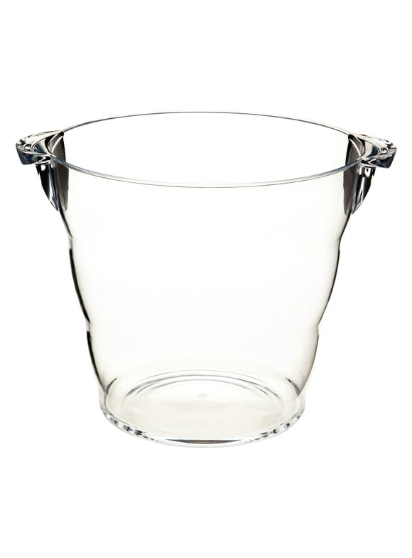 Clear Acrylic Ice Bucket Wine or Drinks Cooler