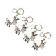 thumbnail image 1 of Donkey Keychain, Seamless Welding Environmentally Friendly Zinc Alloy 4 Pcs Keychain Pendant Czech Rhinestone For Decoration ANGGREK Otros, 1 of 8
