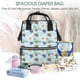 thumbnail image 5 of Disketp Turtle Mochila de Pañales de Gran Capacidad con Múltiples Bolsillos, Mochila de Viaje Multifuncional para Bebé, Unisex, Moderna y Resistente, 5 of 6
