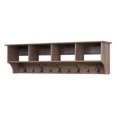 thumbnail image 5 of Prepac 60" Wide Hanging Entryway Drifted Gray Shelf, 5 of 5
