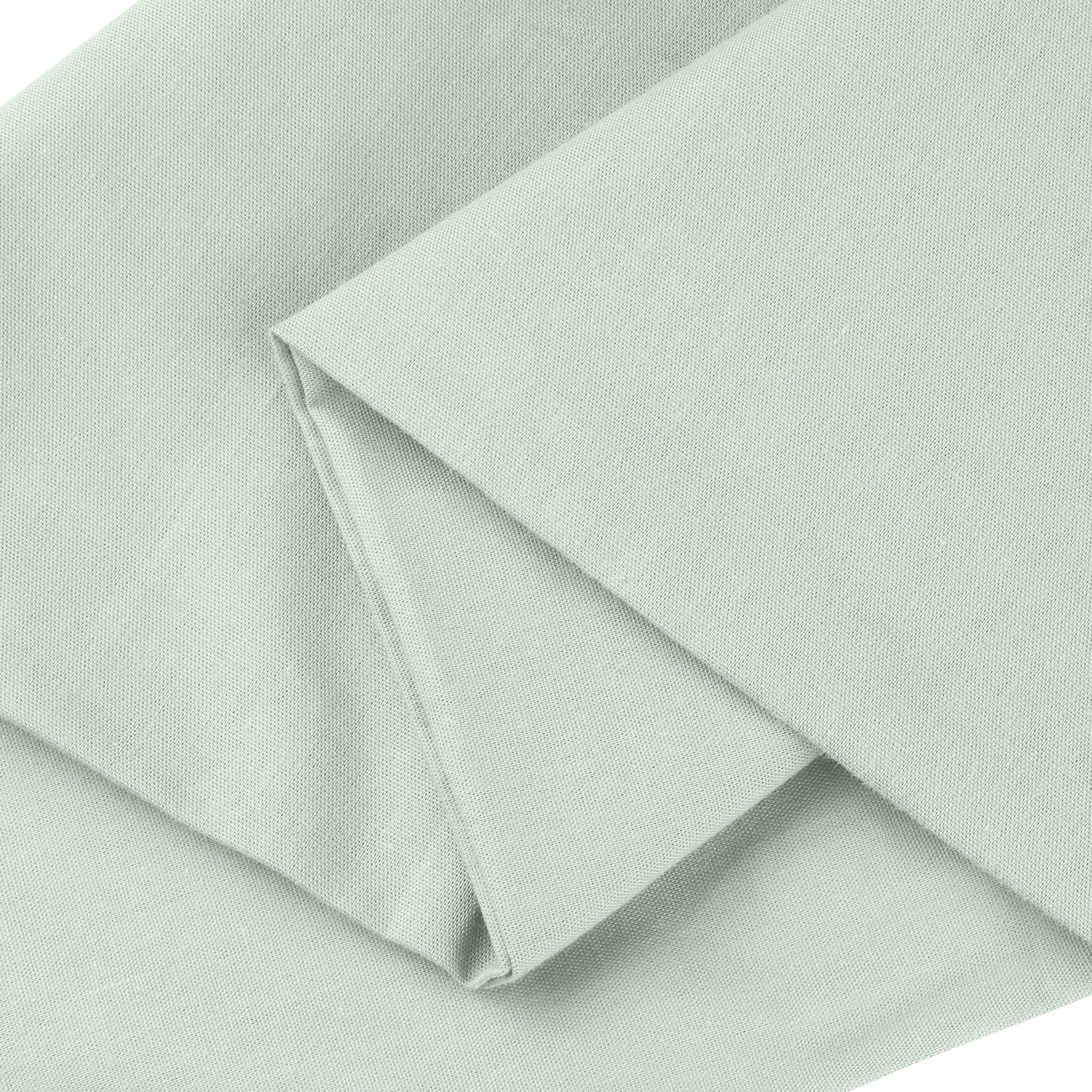 Unique Bargains Envelope Closure Cotton Durable Easy Care Pillowcases (2 Count) Green Queen