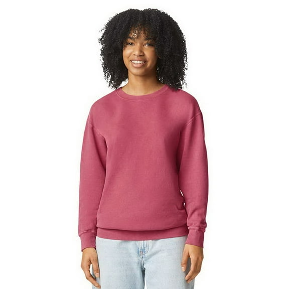 Comfort Colors Garment-Dyed Lightweight Fleece Crewneck Sweatshirt