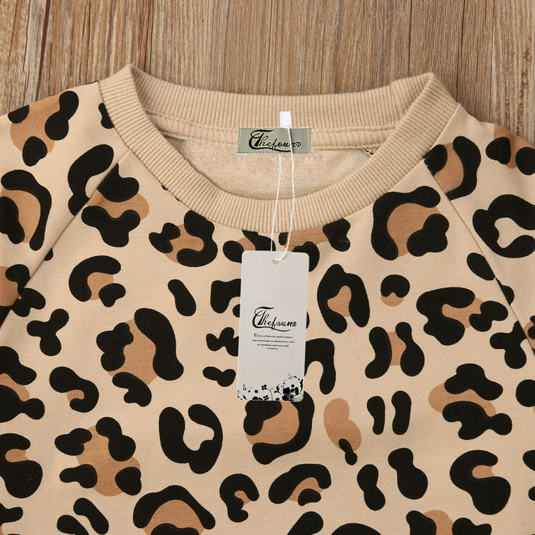 Leopard print best sale baby grow h&m