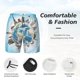 thumbnail image 3 of Fotbe World Travel Traje de Baño para Hombre – Shorts de Natación de Secado Rápido con Forro y Bolsillos-Small, 3 of 6