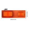 thumbnail image 4 of Fiudx Esterilla Térmica Portátil, Alimentación Por Usb, Transpirable, Calentamiento Rápido, Base Antideslizante, para Uso Doméstico o Exterior, Acolchado Cómodo, Tamaño 200 X 62 Cm, 4 of 7