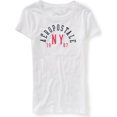 thumbnail image 1 of Camiseta gráfica Aeropostale Ny 1987 para mujer blanca grande Aeropostale, 1 of 1