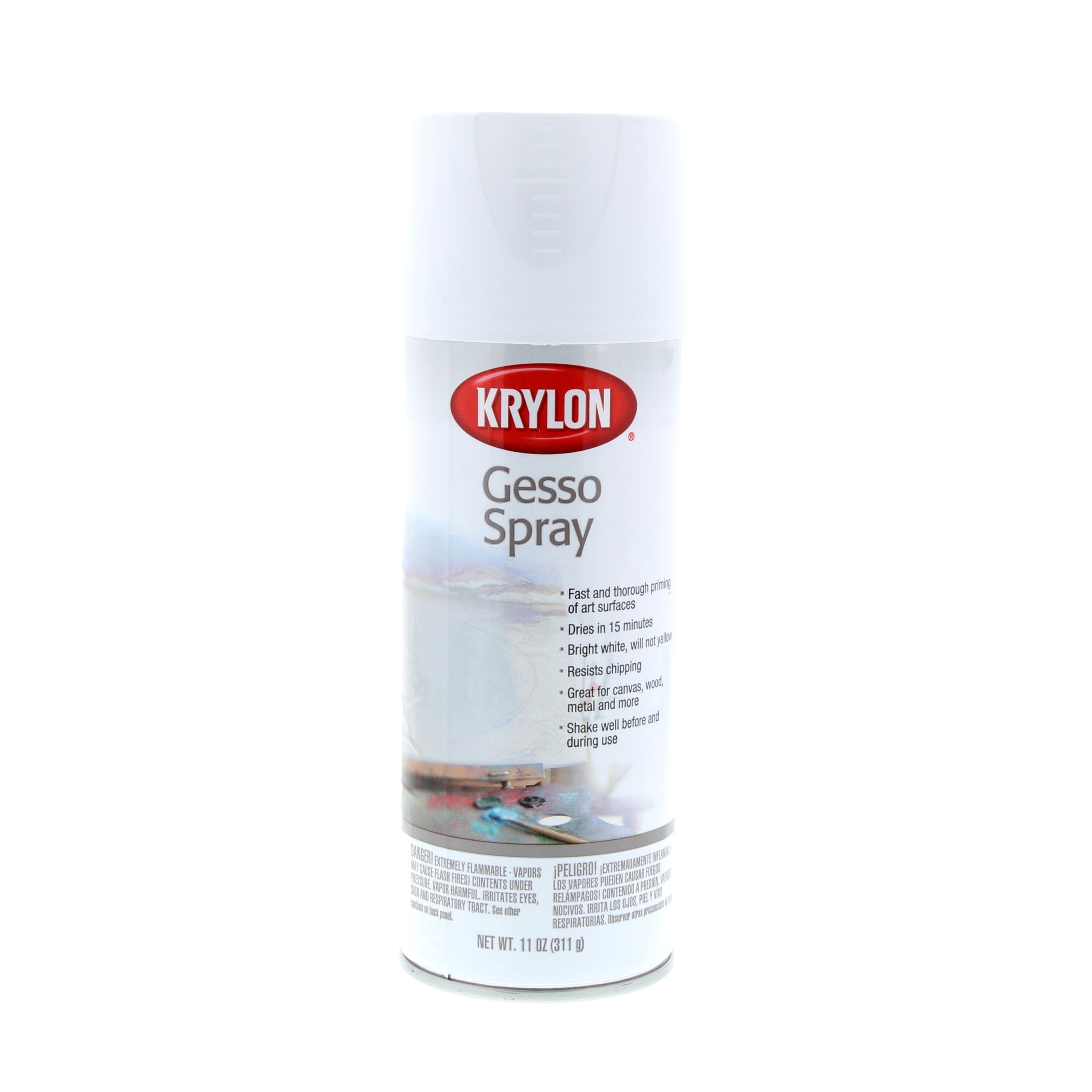 Krylon White Gesso Spray, 11 oz.