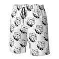 thumbnail image 5 of Naloa Cool Dog Men's Beach Shorts, Surfing shorts, Swim trunks, Quick Dry Swim Trunks for Surfing Beach Fun - Small, 5 of 9