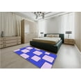 thumbnail image 5 of Ahgly Company Machine Washable Indoor Rectangle Transitional Mauve Purple Area Rugs, 7' x 10', 5 of 7