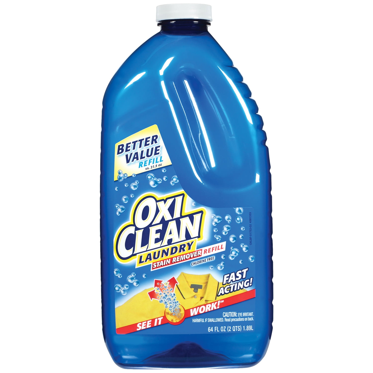 OxiClean® Chlorine Free Refill Laundry Stain Remover 64 fl. oz. Jug