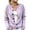 Purple, variant on Stralyhd Womens Cardigan Color Block Casual Open Front Oversized Button Down Knit Sweater Cozy Long Sleeve Fall Winter Outwear Tops L